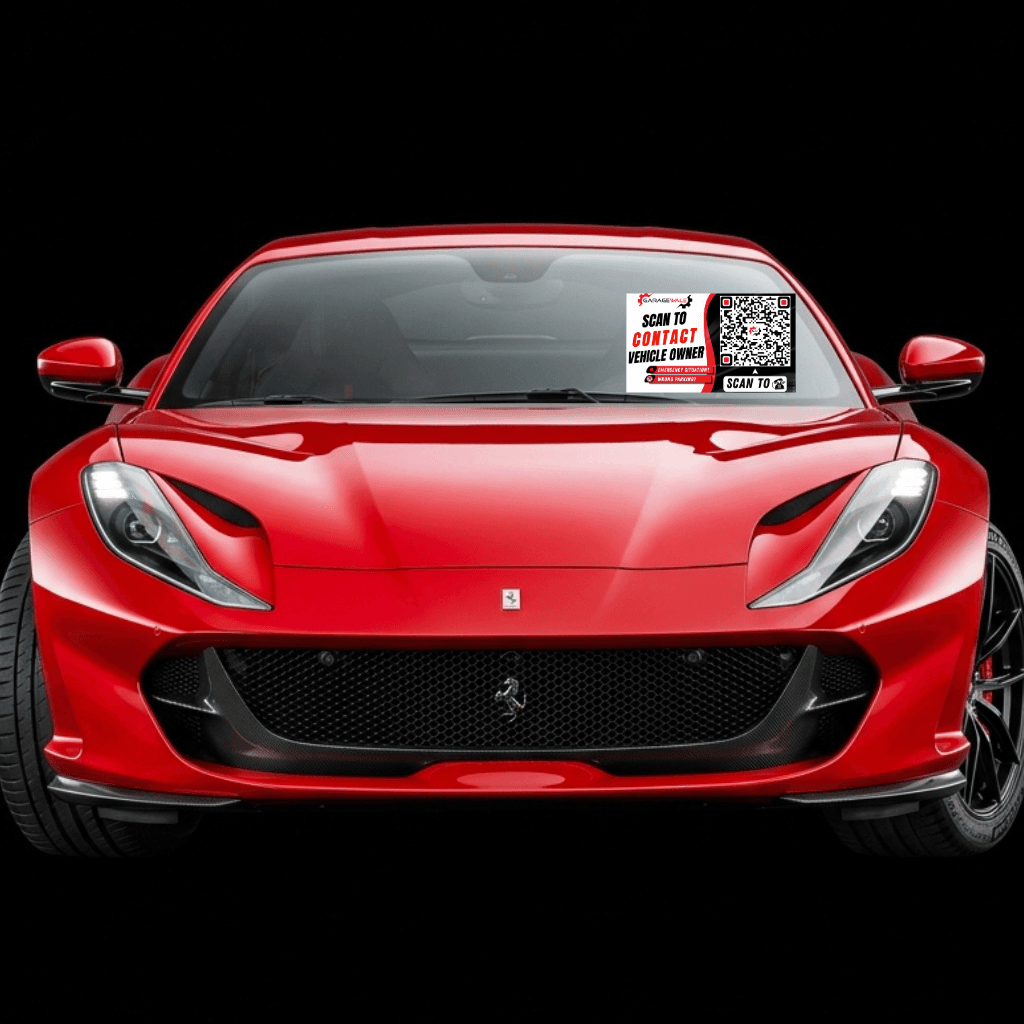 GarageWale Premium Windshield Mockup